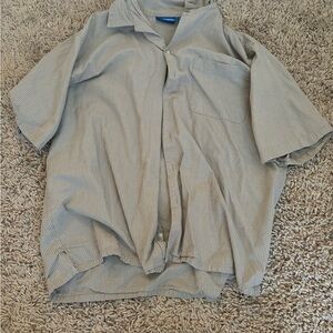 Thrifted short sleeve button up, worn a few times